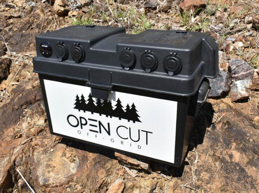 Open Cut Off-Grid Battery Box Battery Box