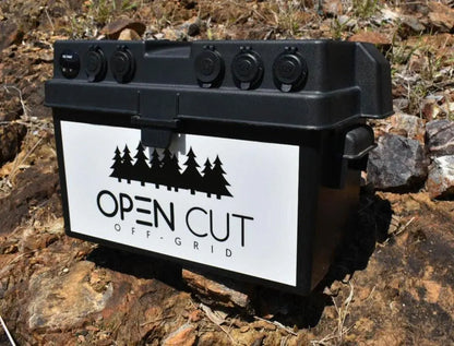Open Cut Off-Grid Battery Box Battery Box