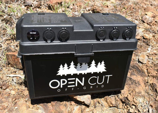 Open Cut Off-Grid Battery Box Battery Box