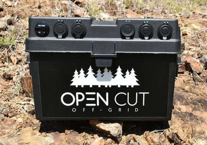 Open Cut Off-Grid Battery Box Battery Box