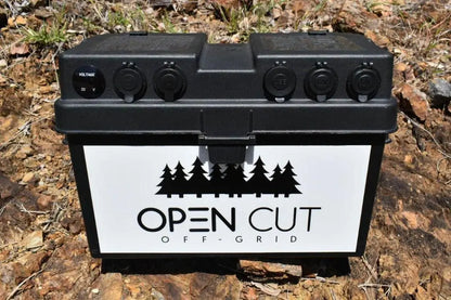 Open Cut Off-Grid Battery Box Battery Box