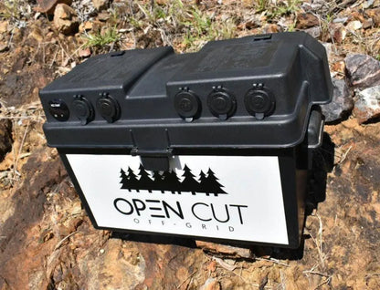 Open Cut Off-Grid Battery Box Battery Box