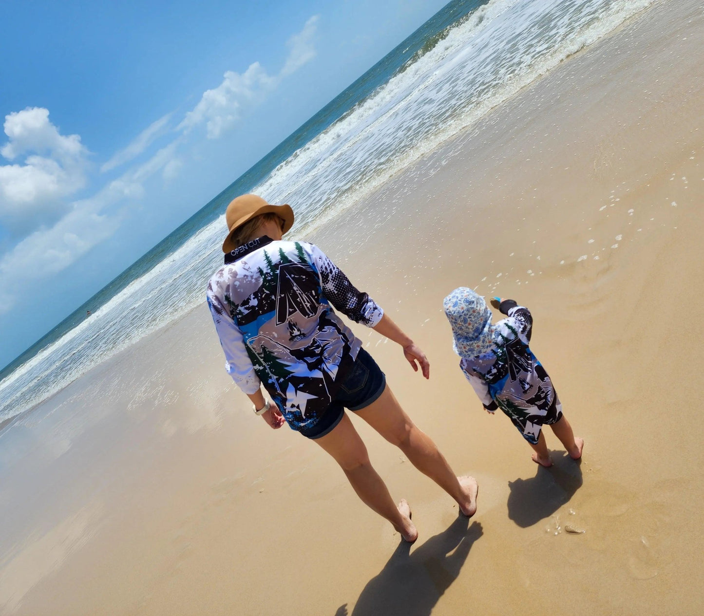 Open Cut Off-Grid Fishing Shirt Fishing Shirt