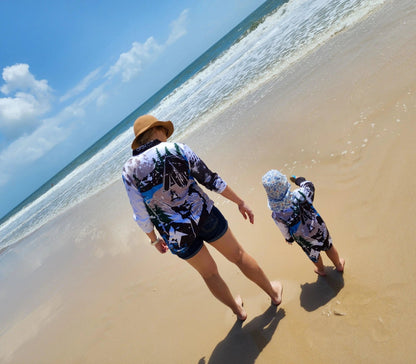 Open Cut Off-Grid Fishing Shirt Fishing Shirt