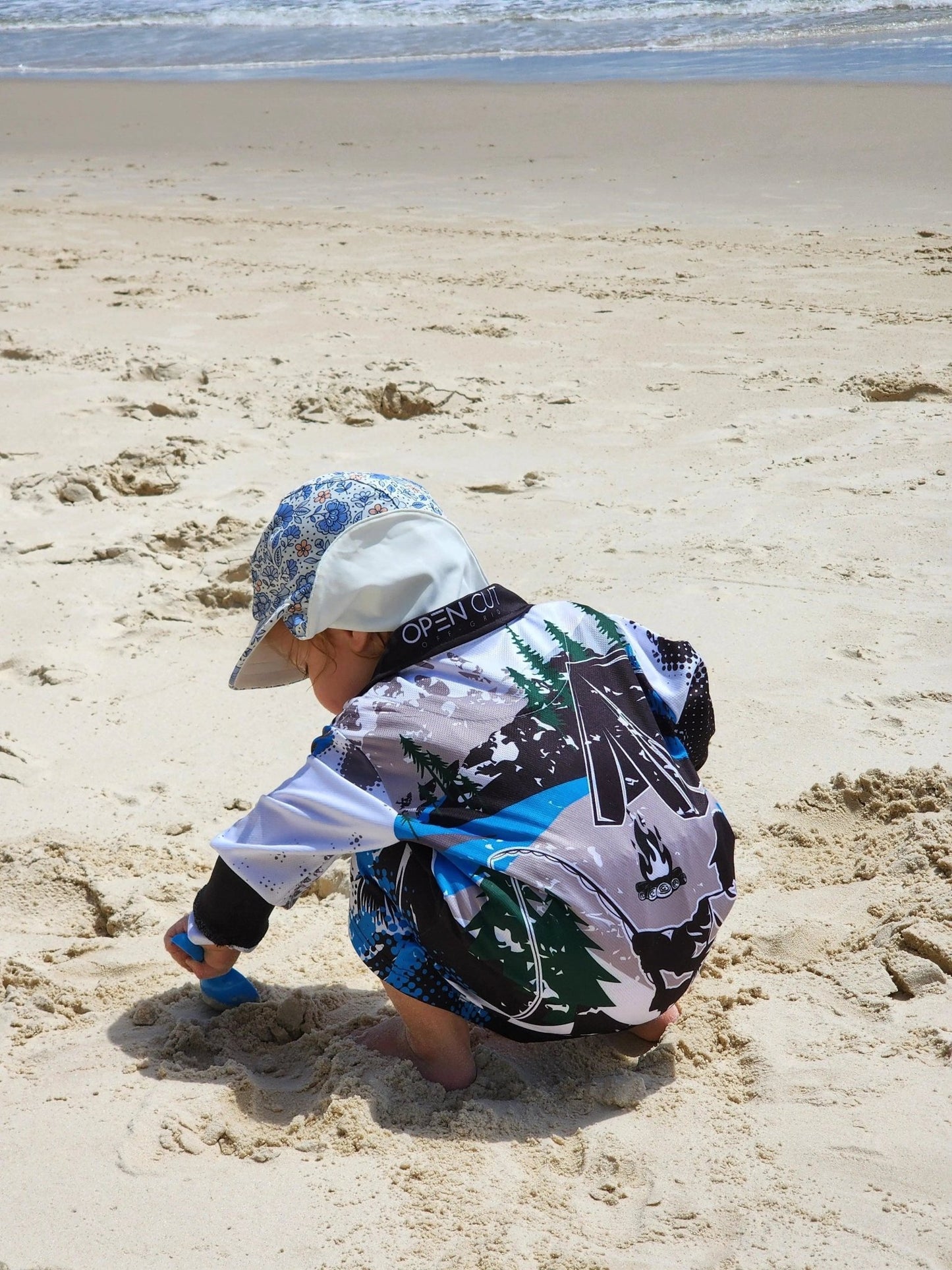 Open Cut Off-Grid Fishing Shirt Fishing Shirt