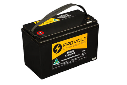 Provolt Compact 180ah Deep Cycle Lithium Battery Compact 12v Lithium Battery