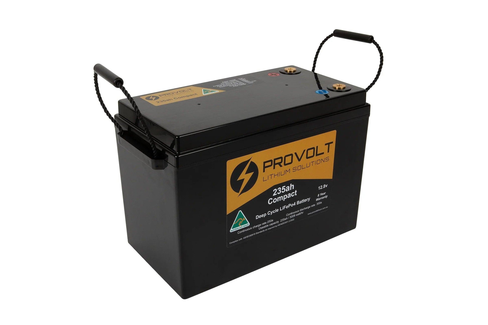 Provolt Compact 235ah Deep Cycle Lithium Battery Compact 12v Lithium Battery