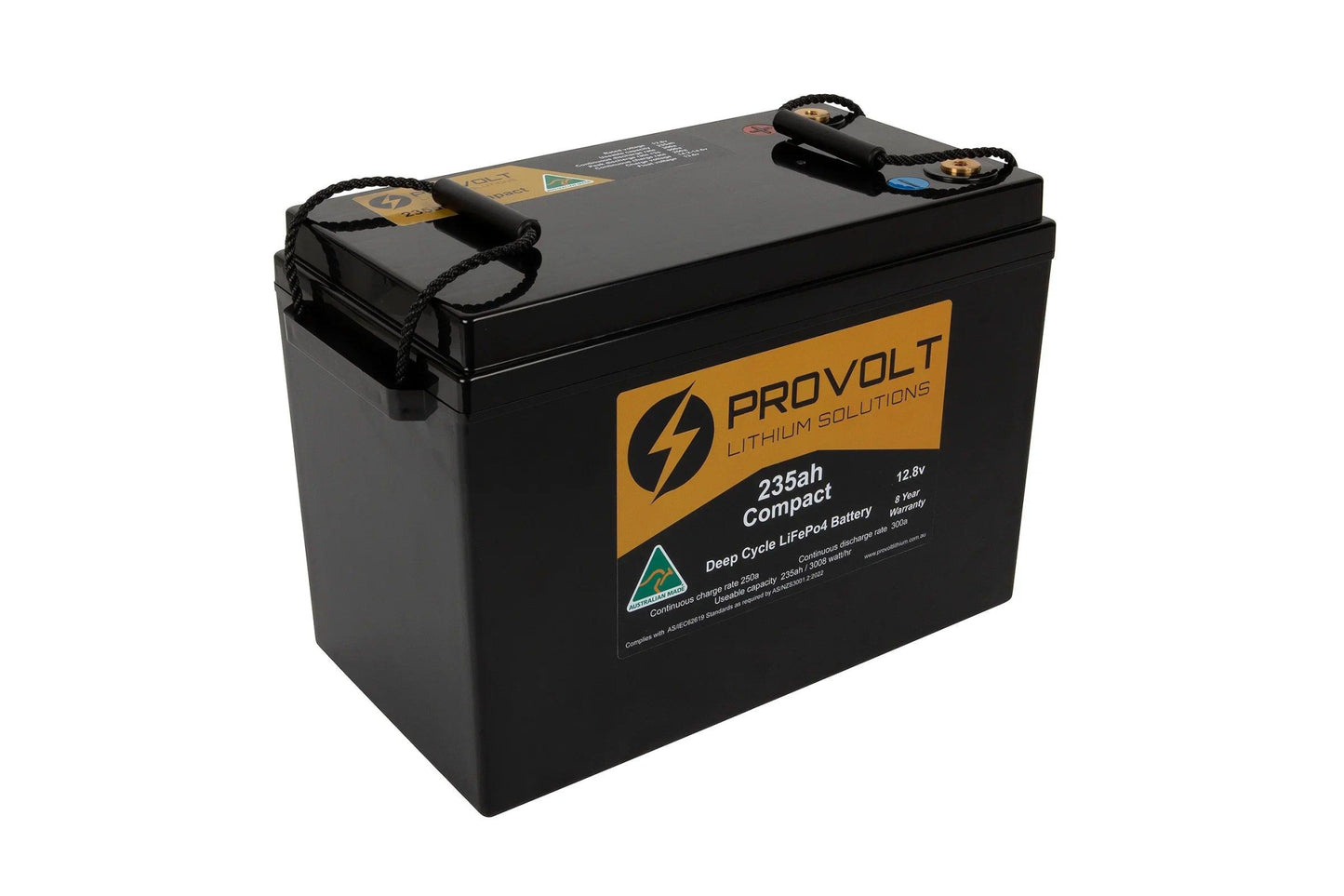 Provolt Compact 235ah Deep Cycle Lithium Battery Compact 12v Lithium Battery