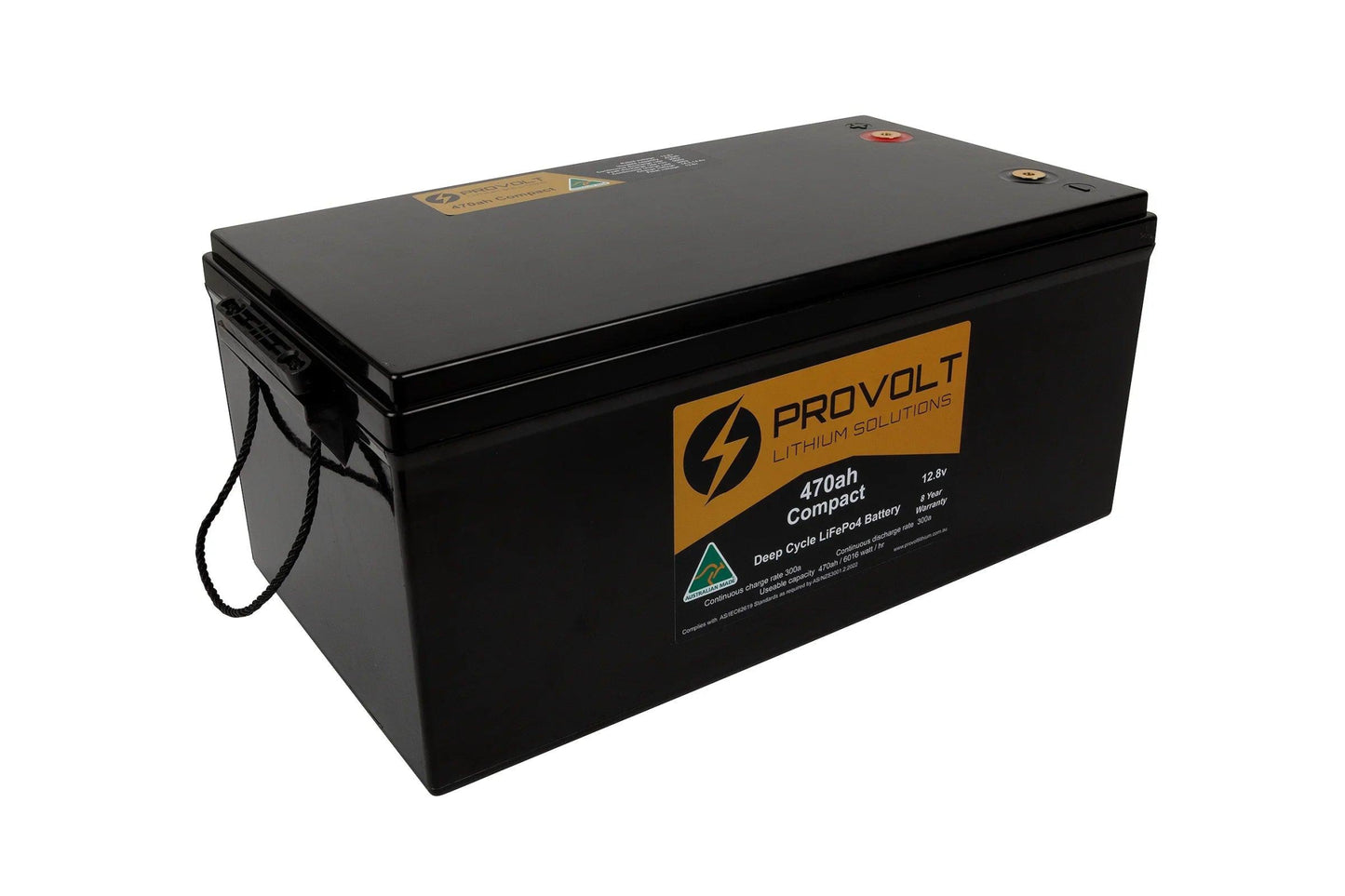 Provolt Compact 470ah Deep Cycle Lithium Battery Compact 12v Lithium Battery