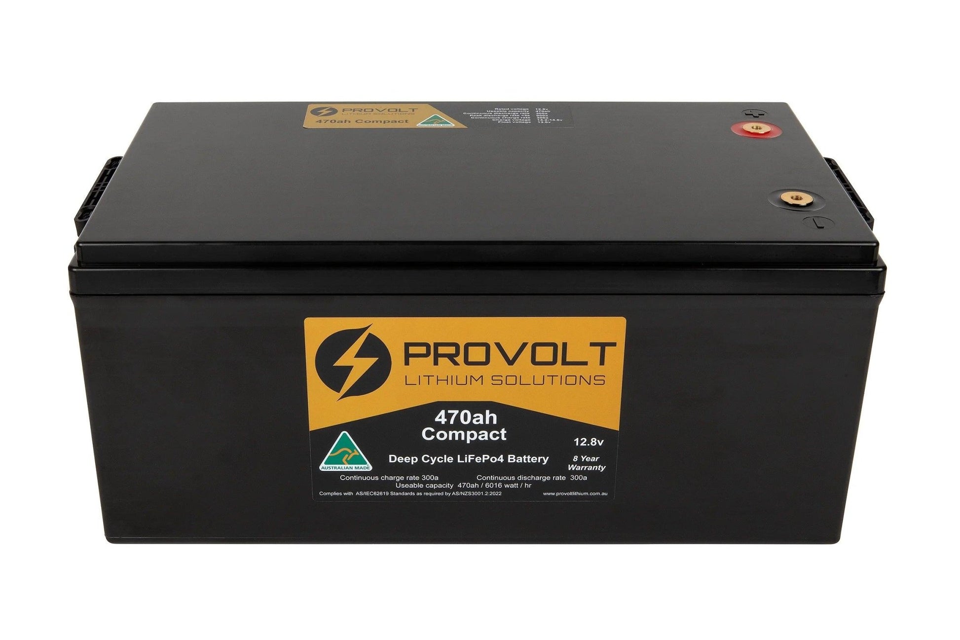 Provolt Compact 470ah Deep Cycle Lithium Battery Compact 12v Lithium Battery