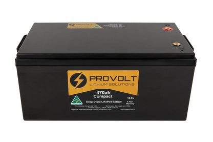 Provolt Compact 470ah Deep Cycle Lithium Battery Compact 12v Lithium Battery