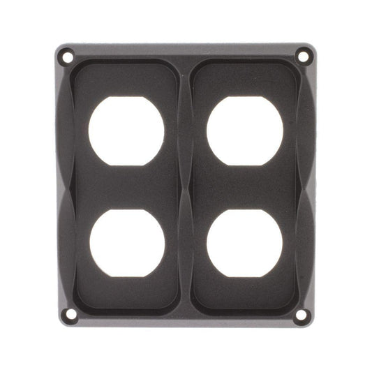 Quad Flush Mount Housing - Flush Mount Accessory Panel - Hulk 4x4