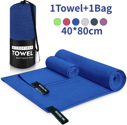 Quick-Drying Sports Towel 40x80CM Blue Grey Green Orange Swimming Gym Fitness Camping Running Beach Washcloth Towels Microfibre Towel