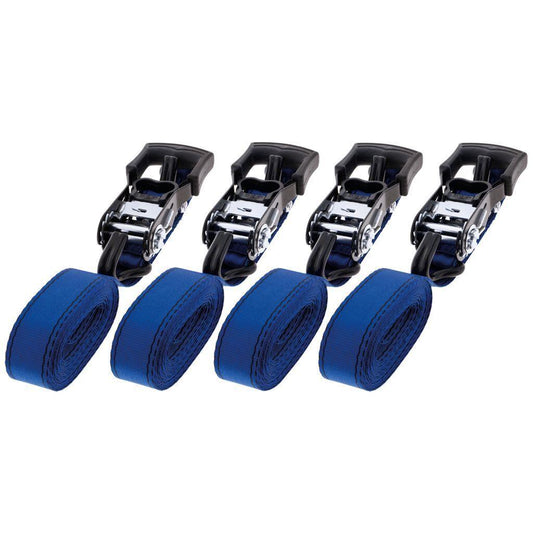 Ratchet Tiedown Straps Heavy Duty (4PK) Tie Down Straps