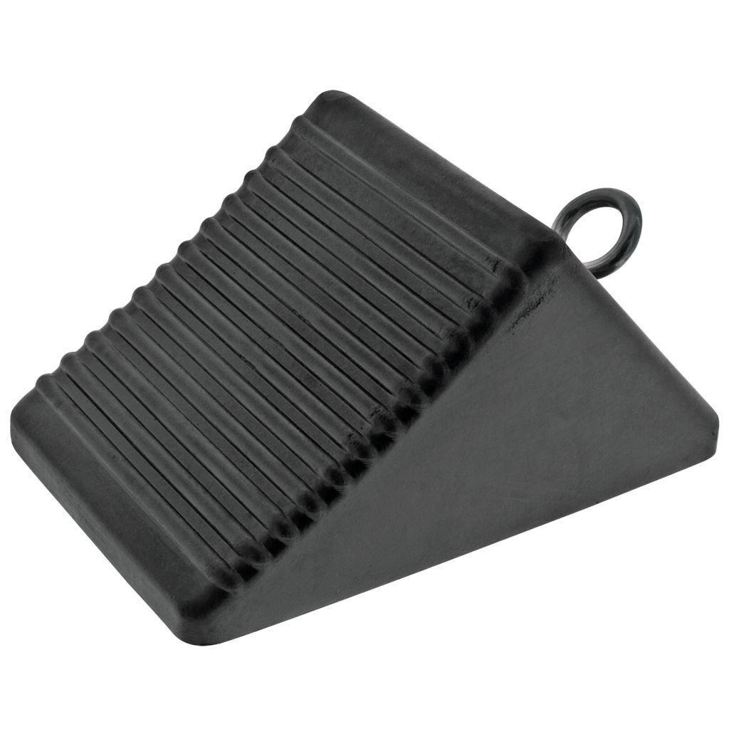 Rubber Wheel Chock With Ring Wheel Chocks