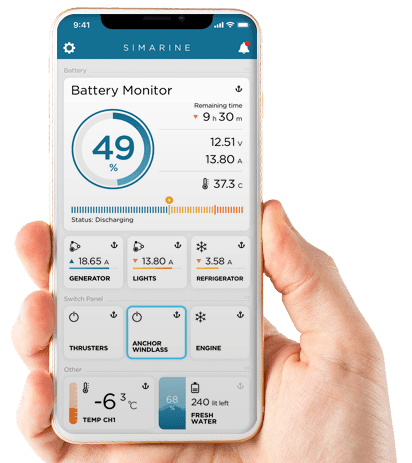 Simarine Bundle: PICO-3 & SC303 Battery Management System