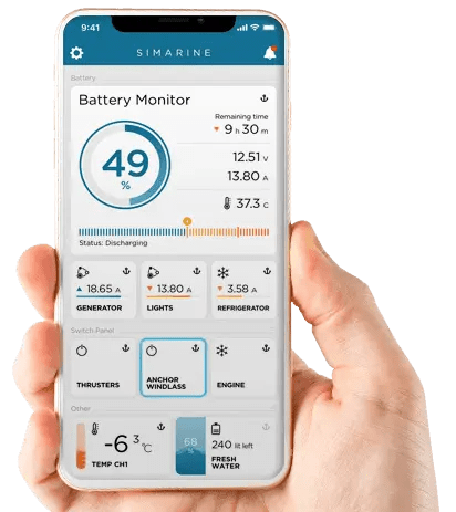 Simarine Bundle: PICO - 3 , SC303 & SCQ25T - Battery Management System - Simarine