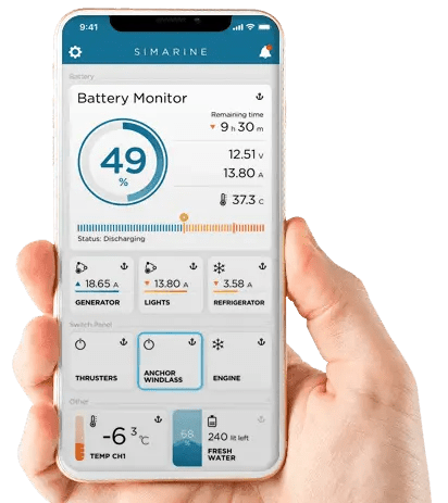 Simarine Bundle: PICO-3 , SC303 & SCQ50 Battery Management System
