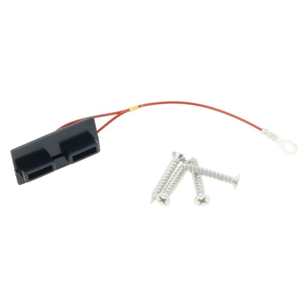 Single Flush Mount Housing W/ 50A Red Plug - Flush Mount Accessory Panel - Hulk 4x4