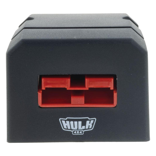 Single Surface Mount Housing With 50A Red Plug - Surface Mount Accessory Panel - Hulk 4x4