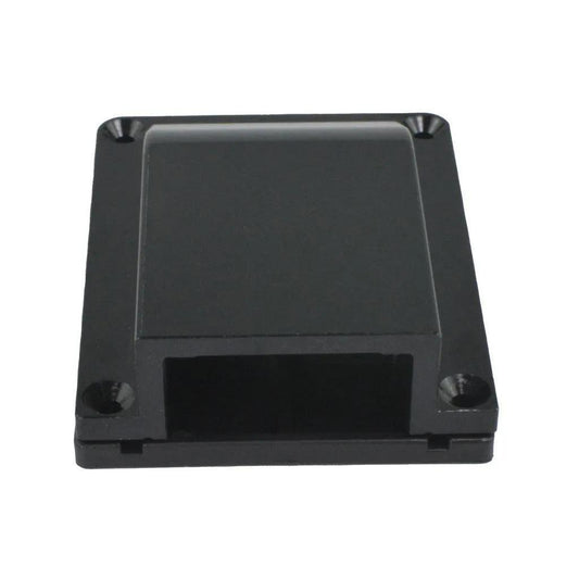 Slimline Single Billet Surface Mount 50A Anderson Plug Housing - Anderson Surface Mount - Open Cut Off - Grid