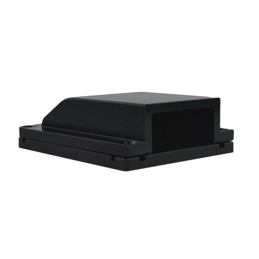 Slimline Single Billet Surface Mount 50A Anderson Plug Housing - Anderson Surface Mount - Open Cut Off - Grid