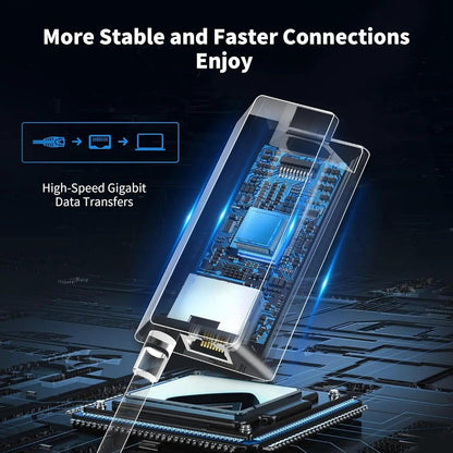 Starlink Ethernet Adapter V2,Satellite Internet V2 for Rectangle Dish Gen2,Satellite Internet Compatible RJ45 Wired External Starlink Cables & Adaptors