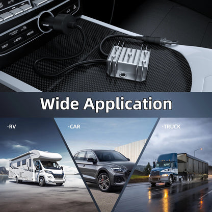 Starlink Mini Cable Car Adapter with Step Up Converter 12V Power Cable with Cigarette Lighter Plug 10-28V to 30V 3.5A Conversion Starlink 12v to 30v Booster