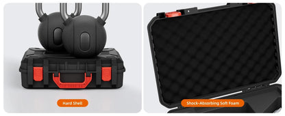 Starlink Mini Case Hard Waterproof Travel Case for Mini Starlink with Molded Foam for Mini Accessories Standable Storage Bag Starlink Protection