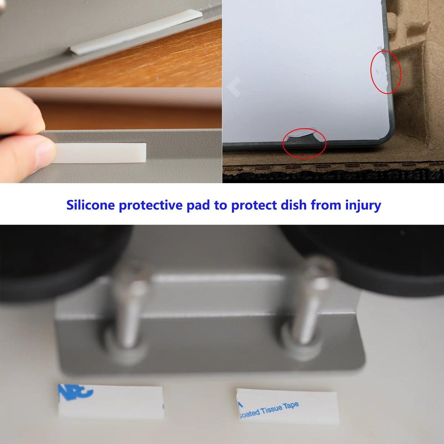 Starlink Mini Roof Mount, Starlink Mini Mounting Kit, Starlink Mini Magnetic Mount with a Protective Acrylic Shell 