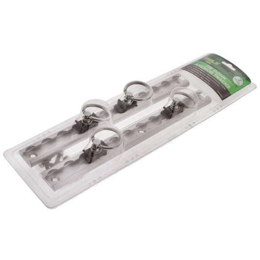 Tiedown Anchor Tracks (2PK) - 305MM - Tie Down Anchors - Hulk 4x4