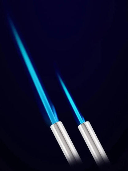 Torch Cooking AutoIgnition Butane Gas Welding-Burner Welding Gas Burner Flame Gas Torch Flame Gun Blow for BBQ Camping Cooking Butane Torch
