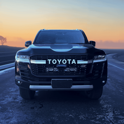 Toyota 300 Series Land Cruiser GR Sport Behind Grille Light Bar Kit