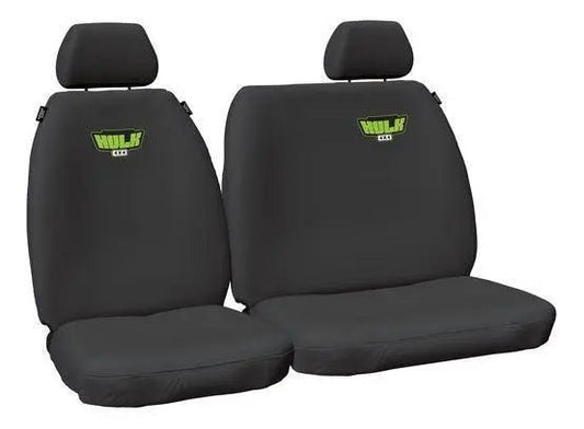 Toyota 70 SER L/Cruiser Ute Front 3/4 Bench - Seat Covers - Hulk 4x4