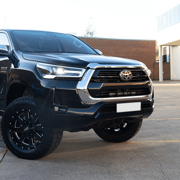 Toyota Hilux N80 Rogue 2020-on Behind Grille Light Bar Kit Behind Grille Integration Kit