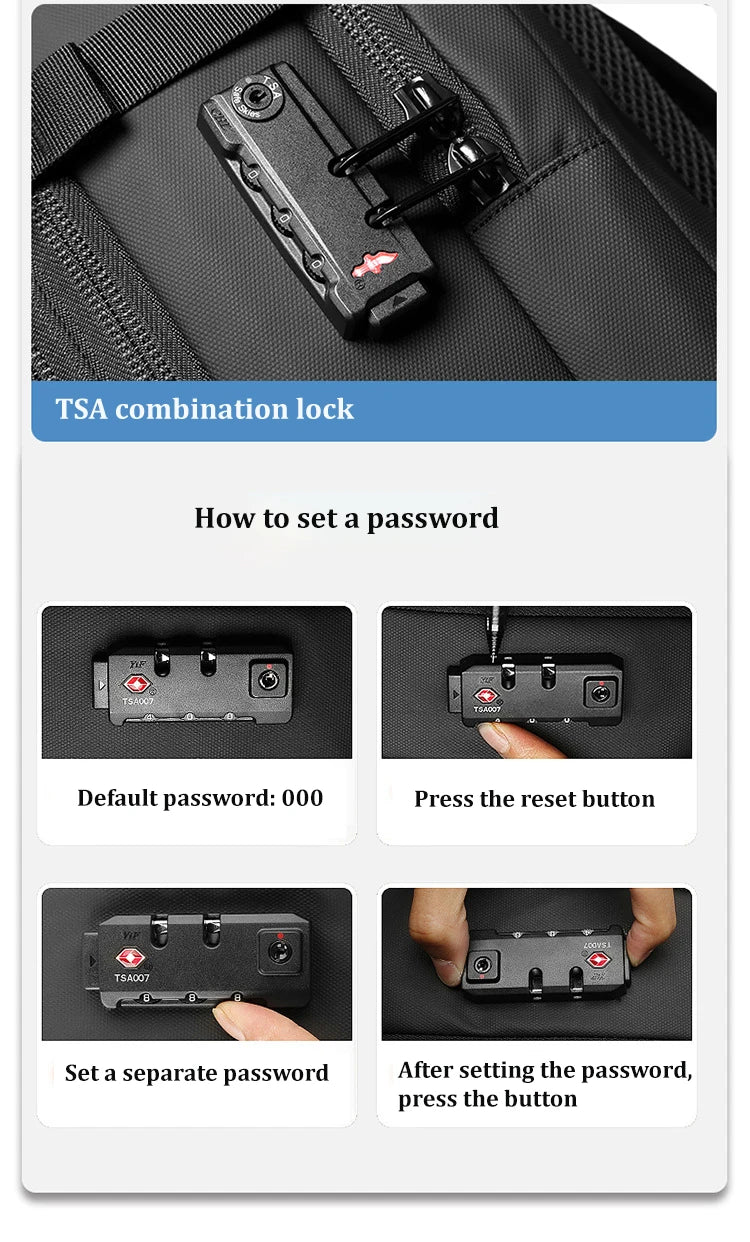 Travel Men 17 inch Laptop Backpack vacuum compression Backpack Business Large Capacity school Backpack expand outdoor backpack Travel Bag