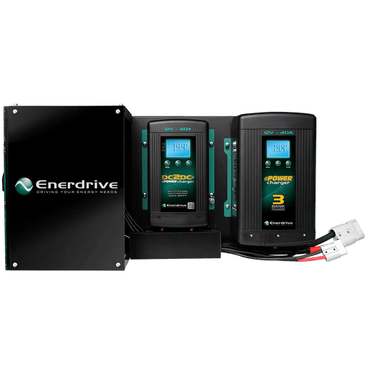 Traveller System (LEFT) 40AC 40DC Inc EPRO+ - Power Systems - Enerdrive Dometic