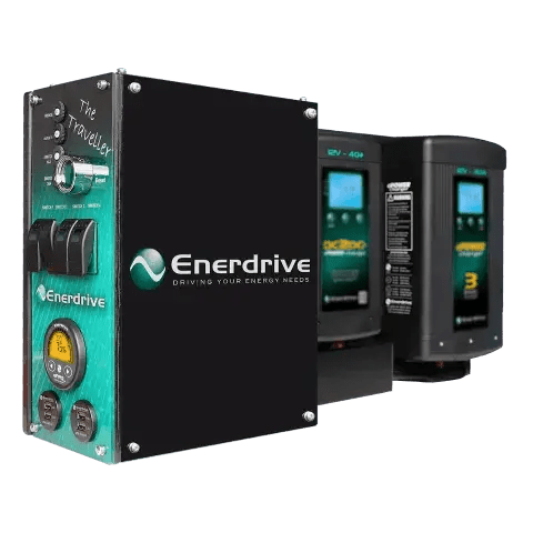 Traveller System (LEFT) 40AC 40DC Inc EPRO+ - Power Systems - Enerdrive Dometic