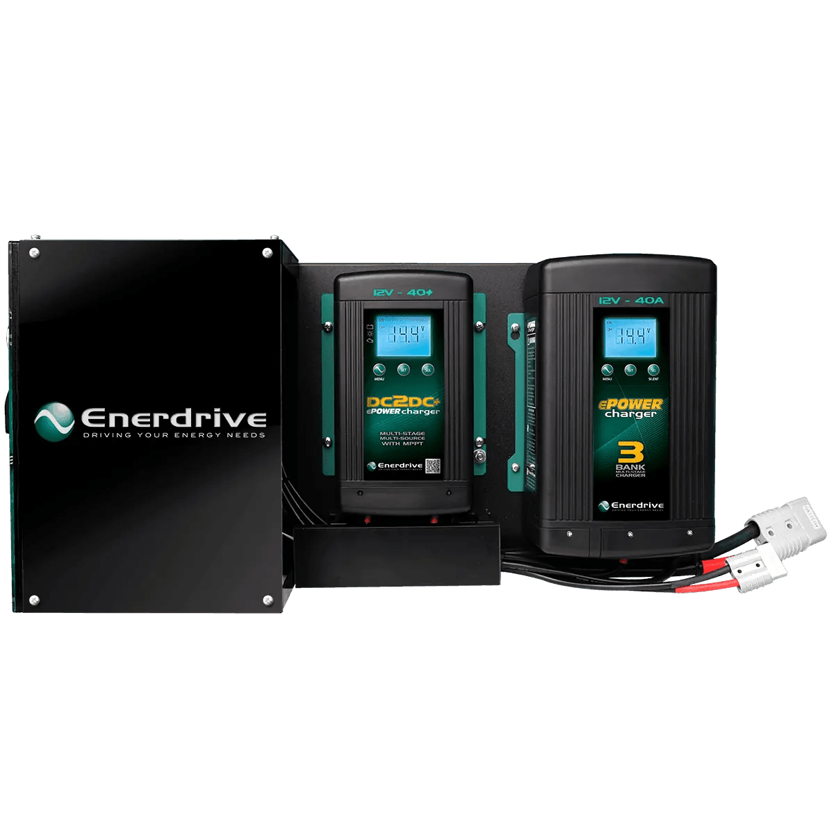 Traveller System (LEFT) 40AC 40DC Inc Simarine - Power Systems - Enerdrive Dometic