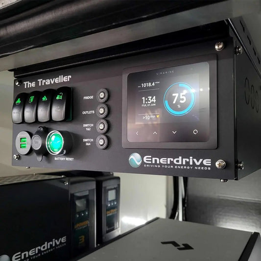 Traveller System (TOP/ROOF) 40AC 40DC Inc Simarine SCQ50 - Power Systems - Enerdrive Dometic