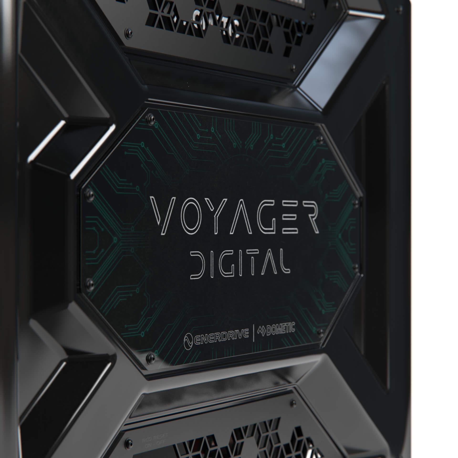 Voyager Digital System LEFT 3000W/100A Inverter-Charger 40DC inc SIMARINE SCQ50 Canopy Power Systems