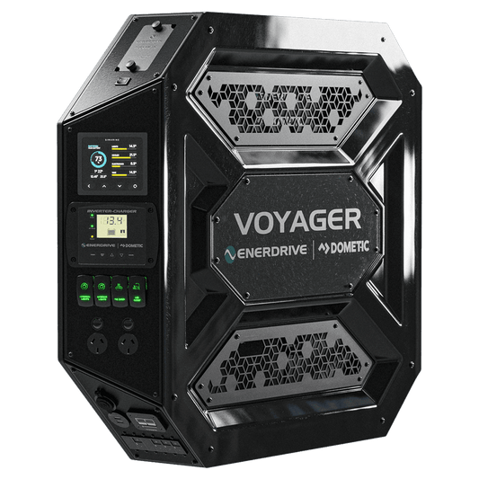 Voyager System Left 3000W/100A Inverter-Charger 40DC INC SIMARINE SCQ50 Power Systems