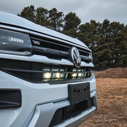 VW Amarok 2023-on Behind Grille Light Bar Kit – Style, PanAmericana & Aventura Models Behind Grille Integration Kit