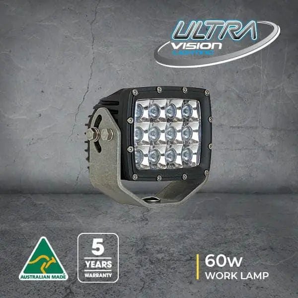 Atom 60 LED Work Lamp - Work Lamps - Ultra Vision Lighting
