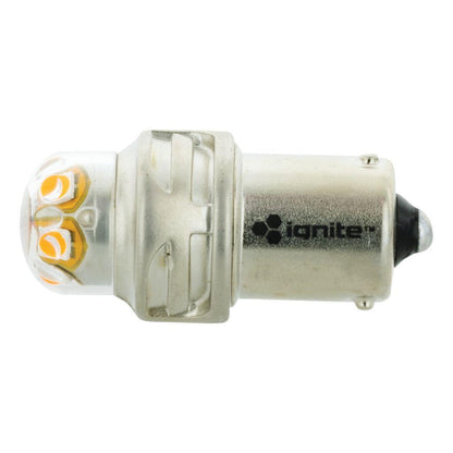 BAU15s Base Amber 12/24V 900 Lumens (PKT2) LED Signalling Globes