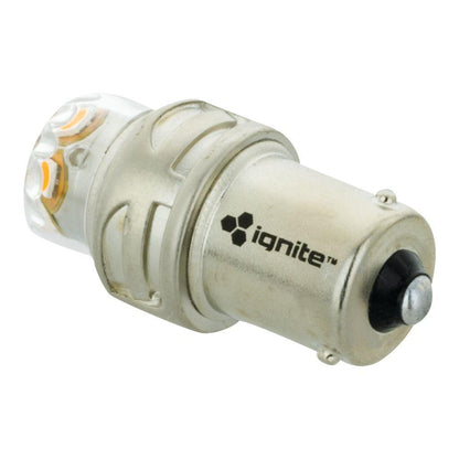 BAU15s Base Amber 12/24V 900 Lumens (PKT2) LED Signalling Globes