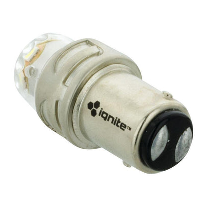 BAY15D Base White 12/24V 900 Lumens (PKT2) LED Signalling Globes