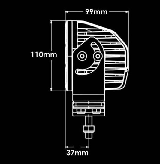 Enforcer 60W LED Work Lamp Work Lamps