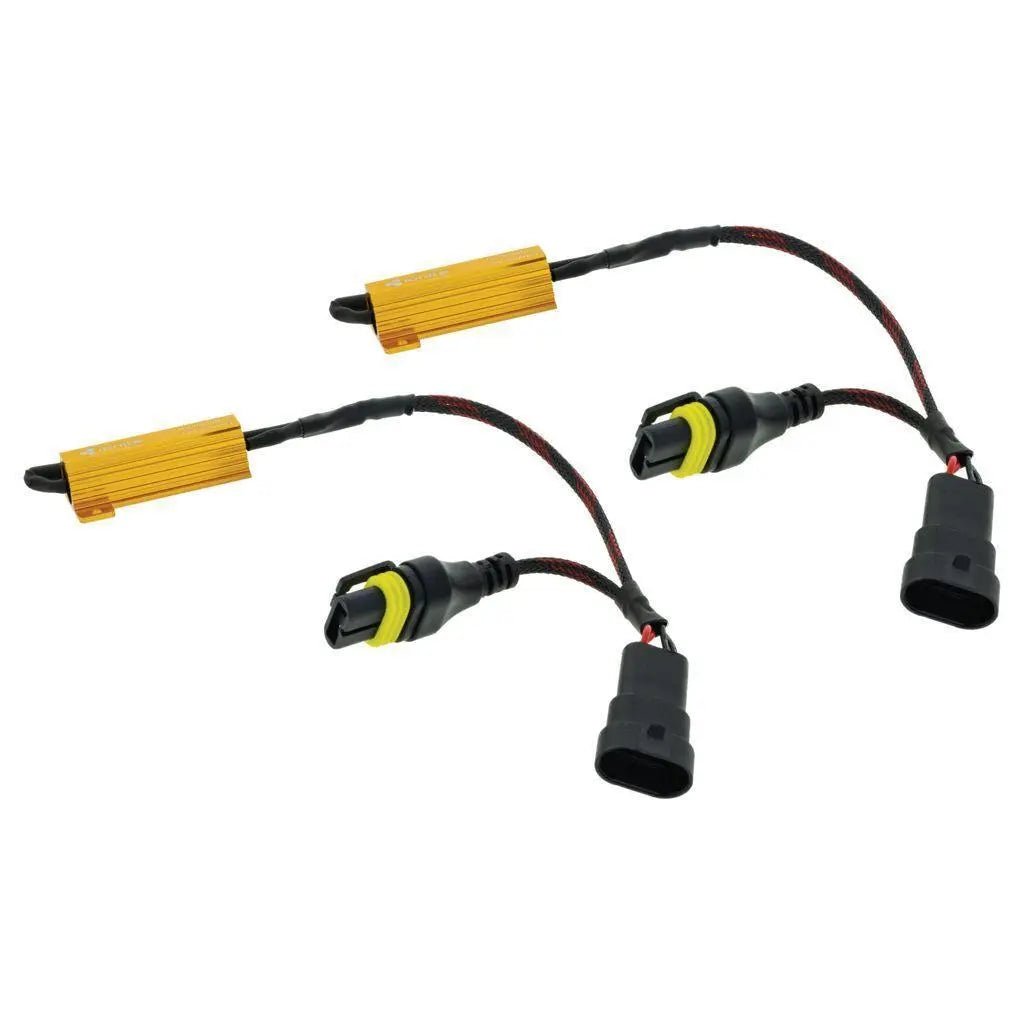 HB3/HB4/H10/HIR2 Resistor Canbus Kit 12V (PKT2) LED Headlight Globes