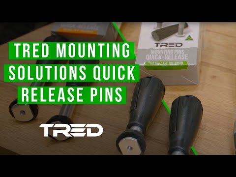 TRED Quick Release Mounting Pins 162.5mm (Pair)